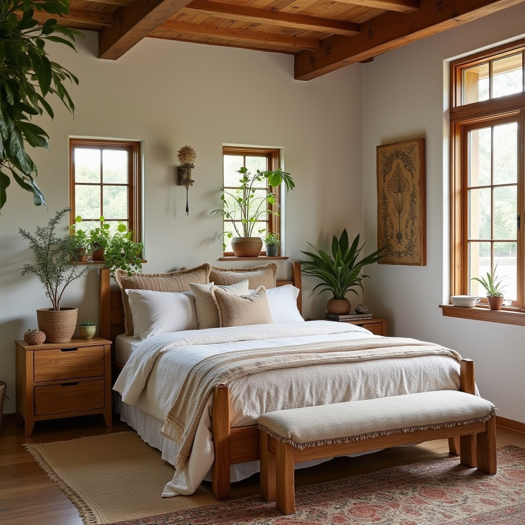 western boho bedroom 37