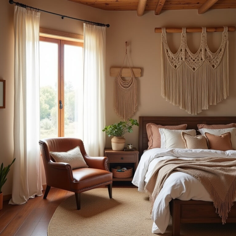 western boho bedroom ideas 1
