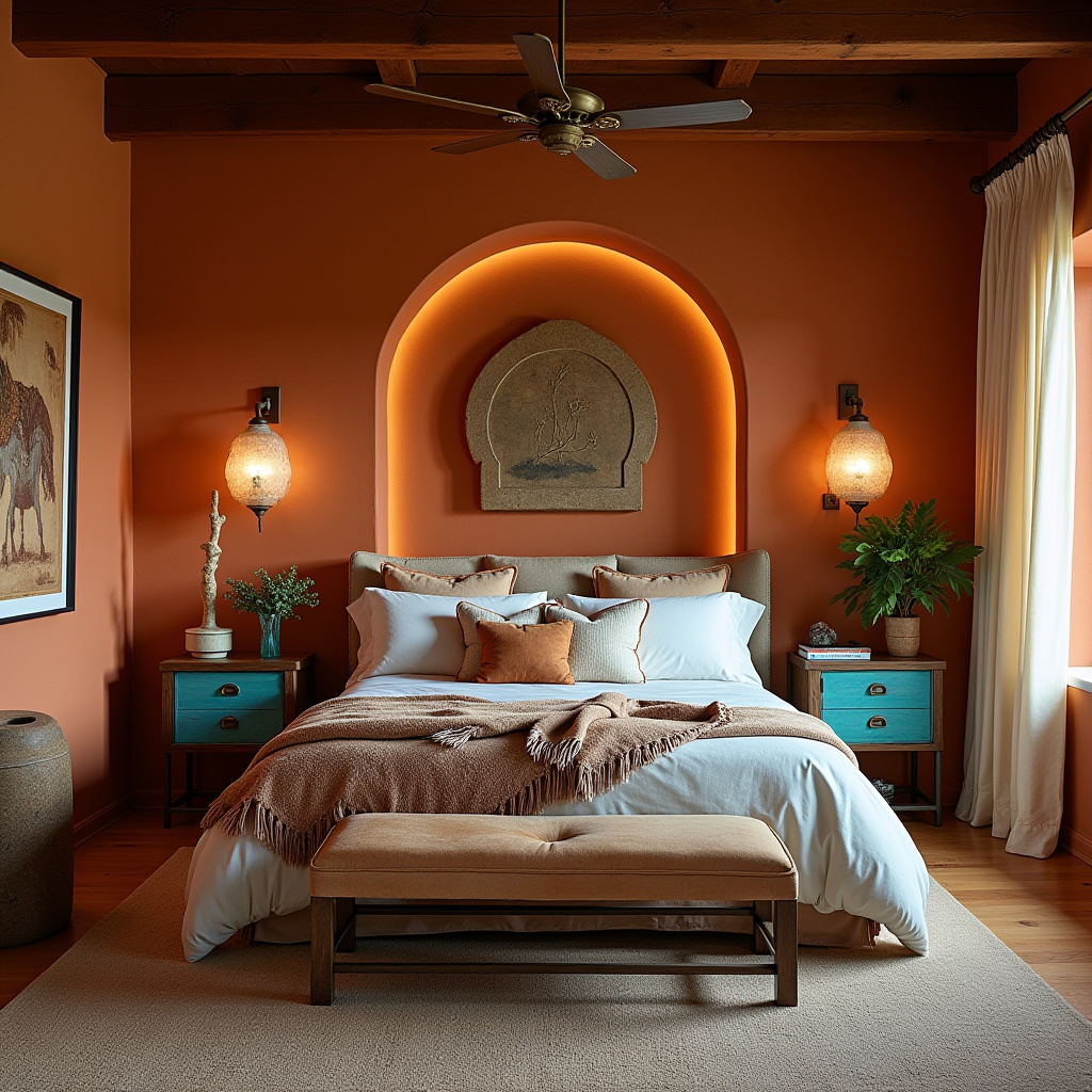 western boho bedroom ideas 11