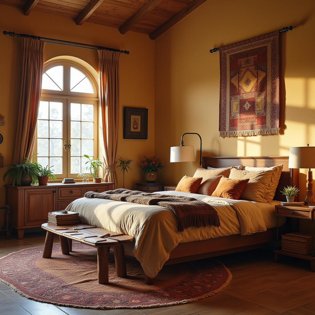 western boho bedroom ideas 31