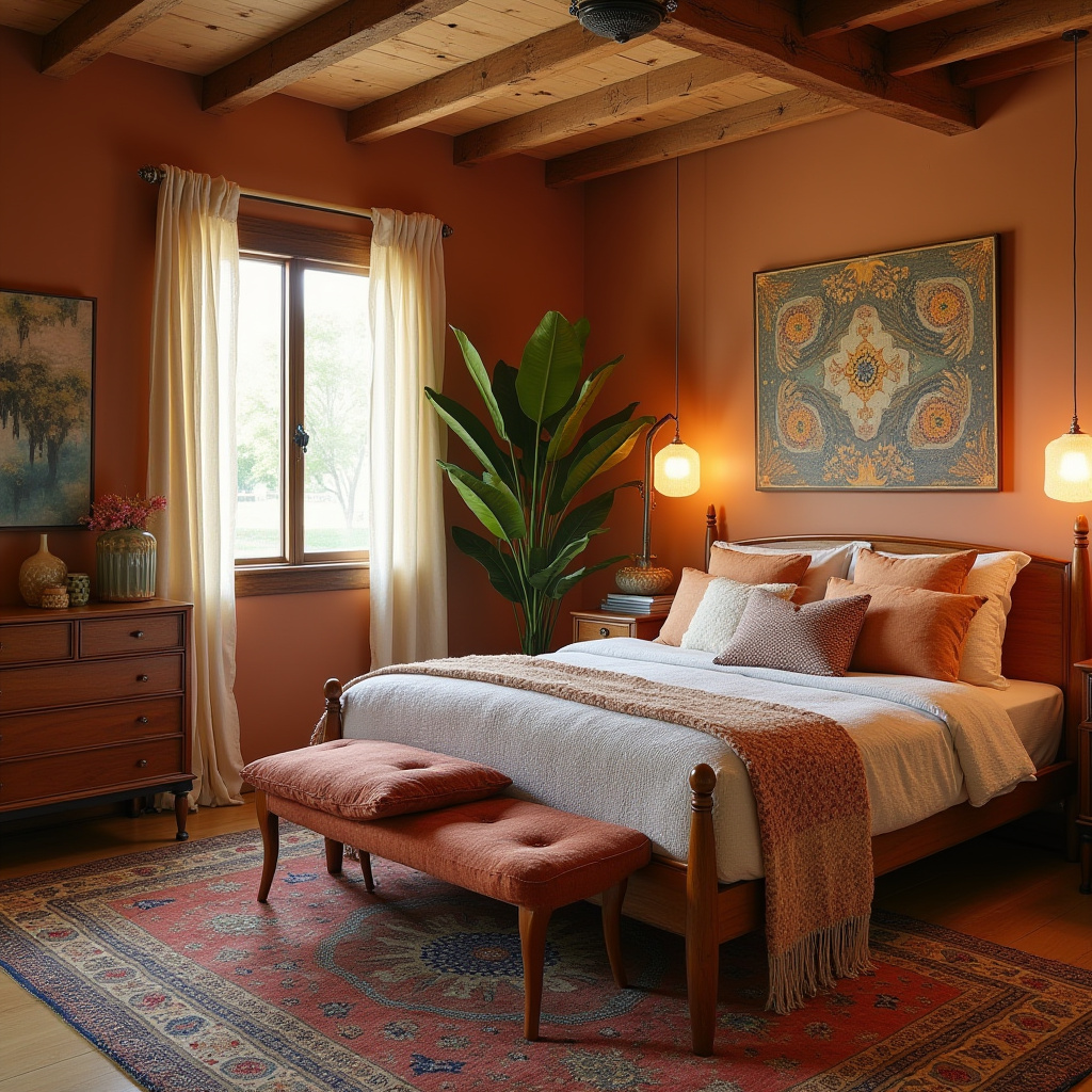 western boho bedroom ideas 32
