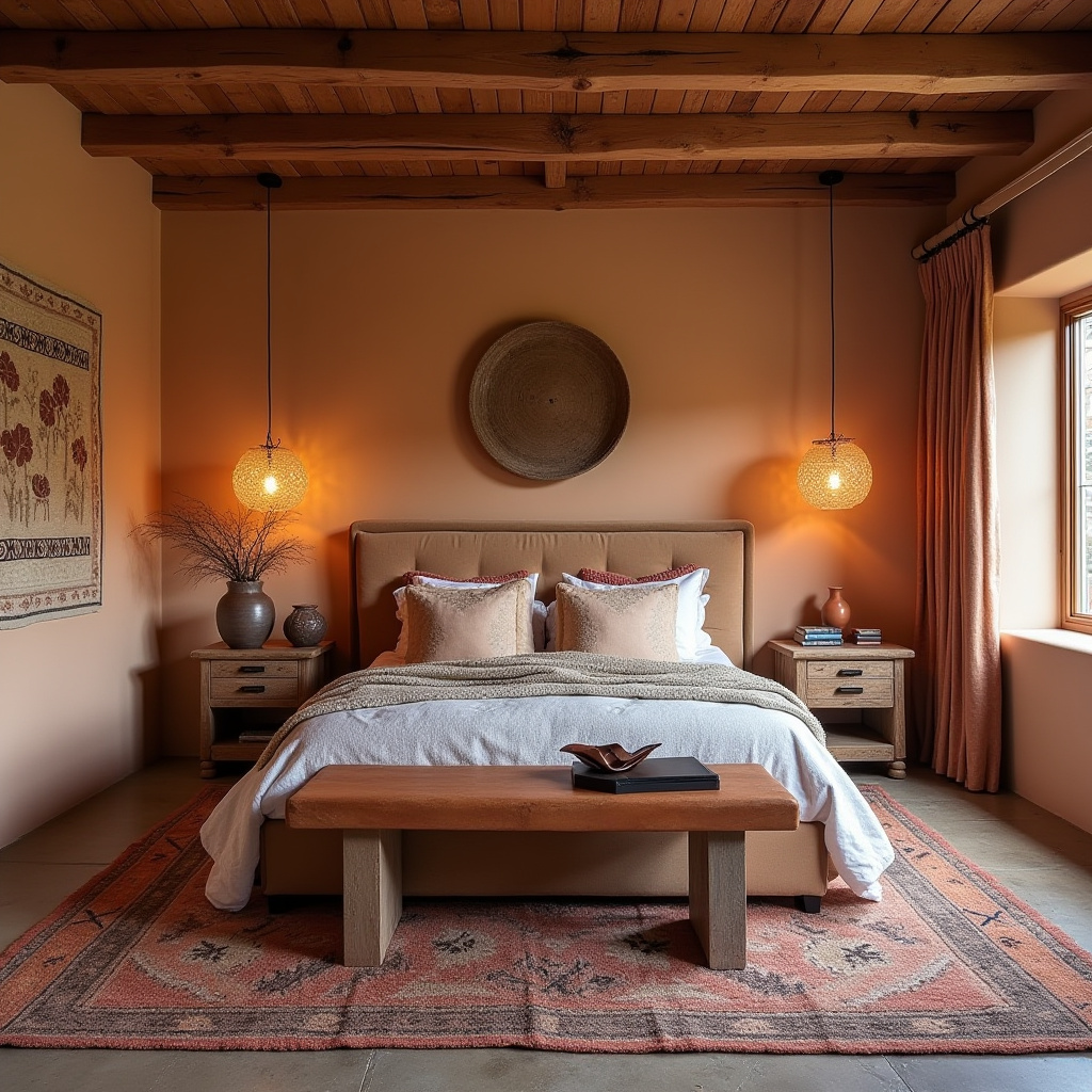 western boho bedroom ideas 4