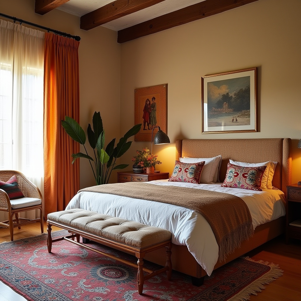 western boho bedroom ideas 8