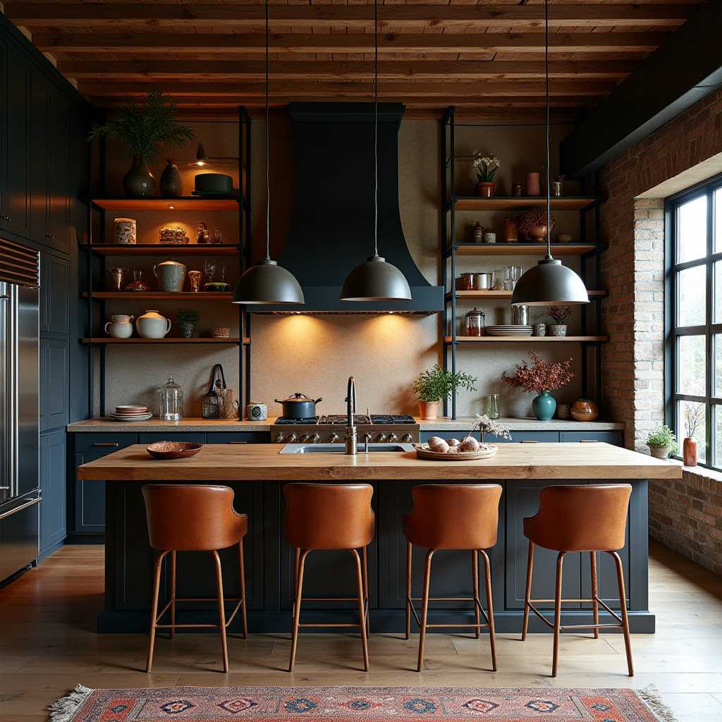 western boho kitchen 11