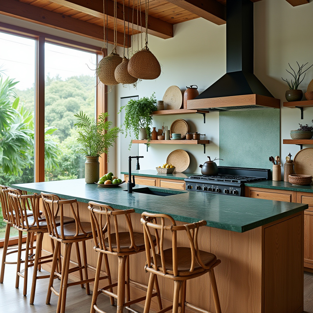 western boho kitchen 14