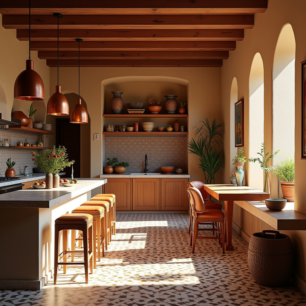 western boho kitchen 19