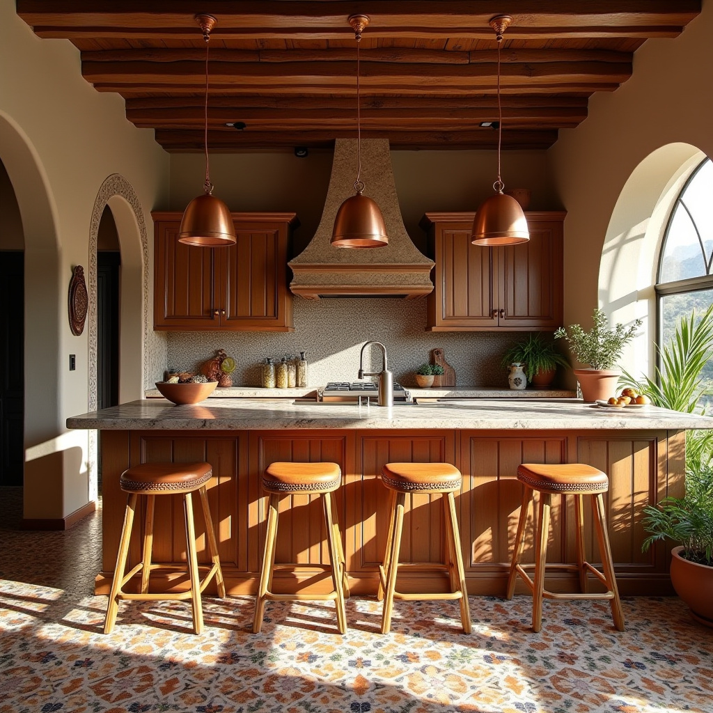 western boho kitchen 20