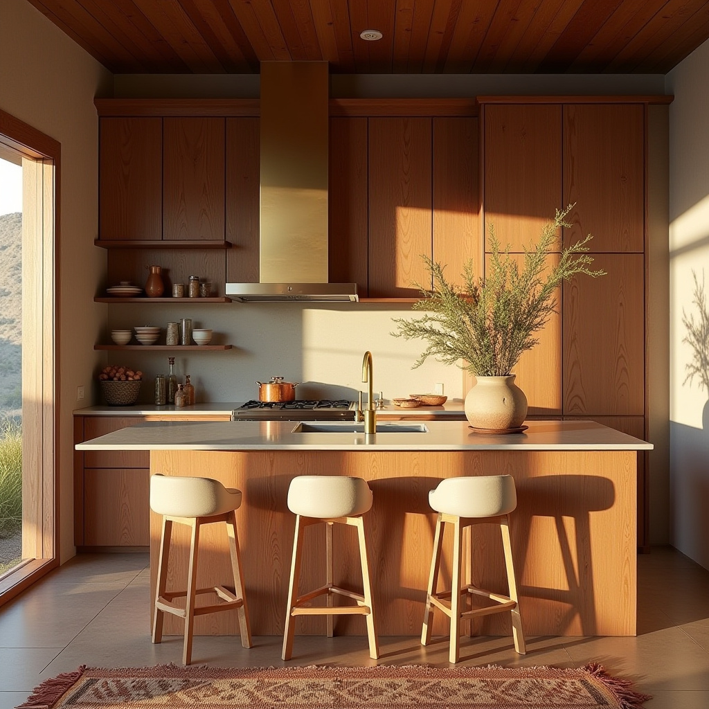 western boho kitchen 23