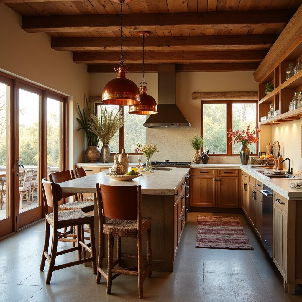 western boho kitchen 3