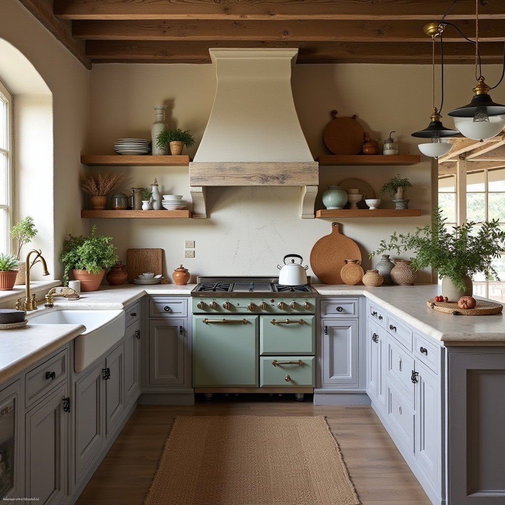 western boho kitchen 32