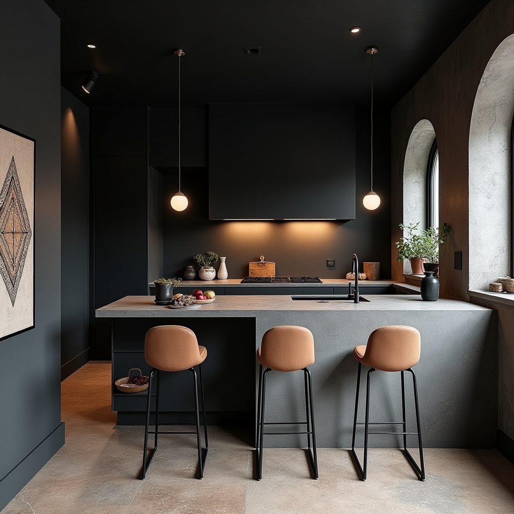western boho kitchen 34