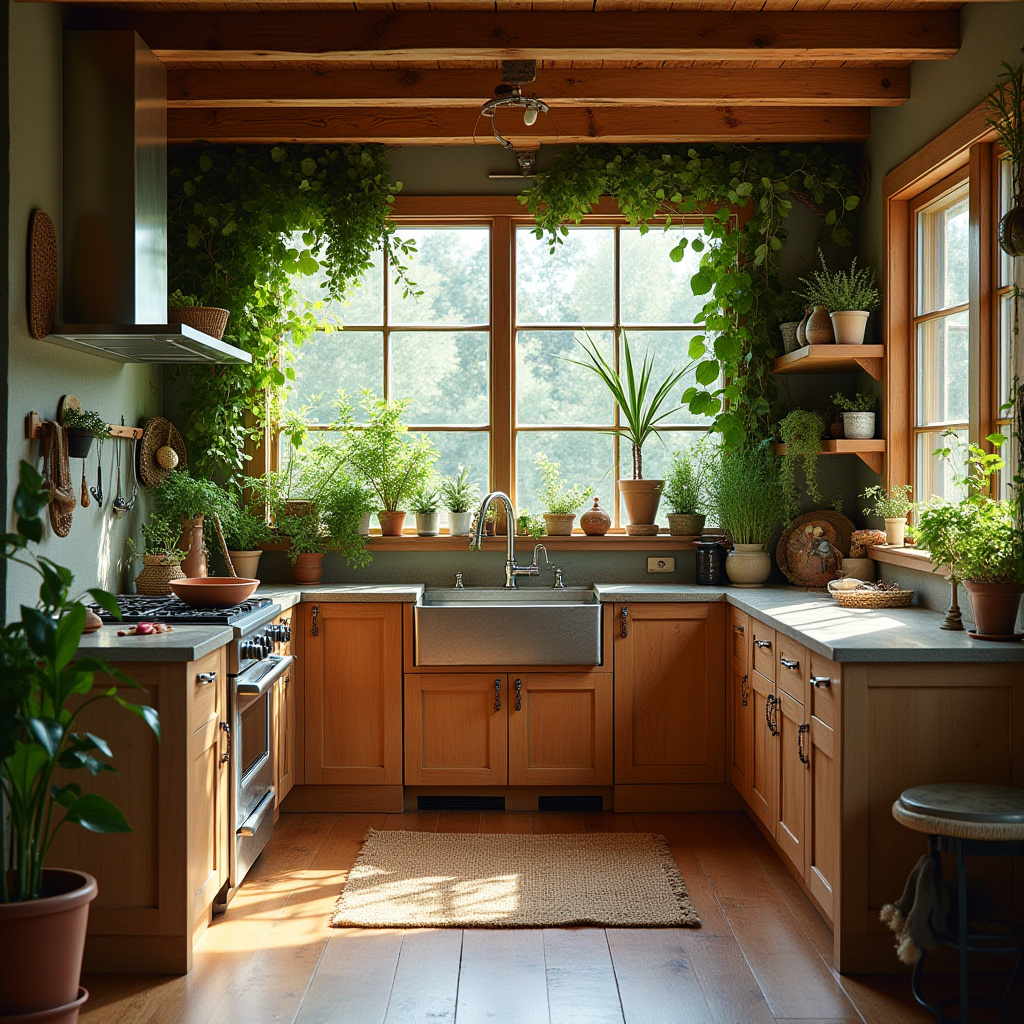 western boho kitchen 38