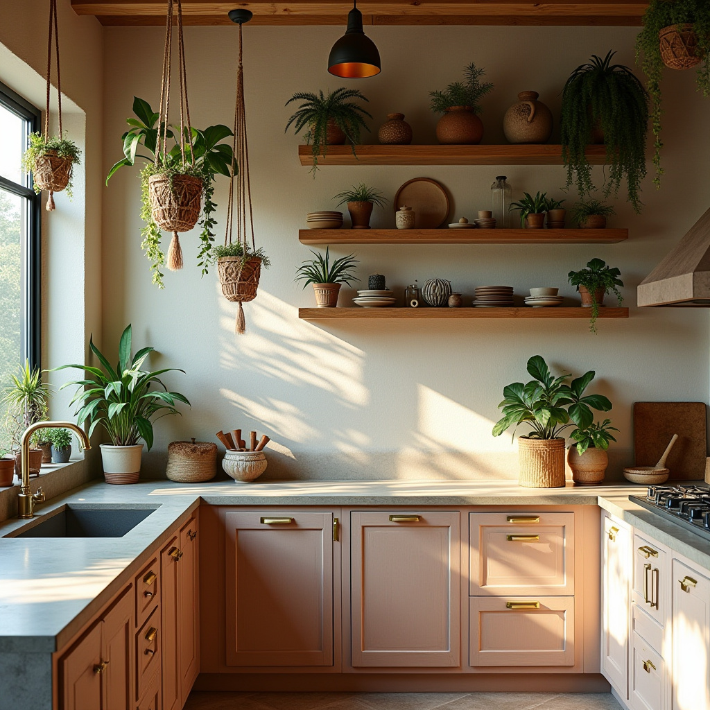 western boho kitchen 6