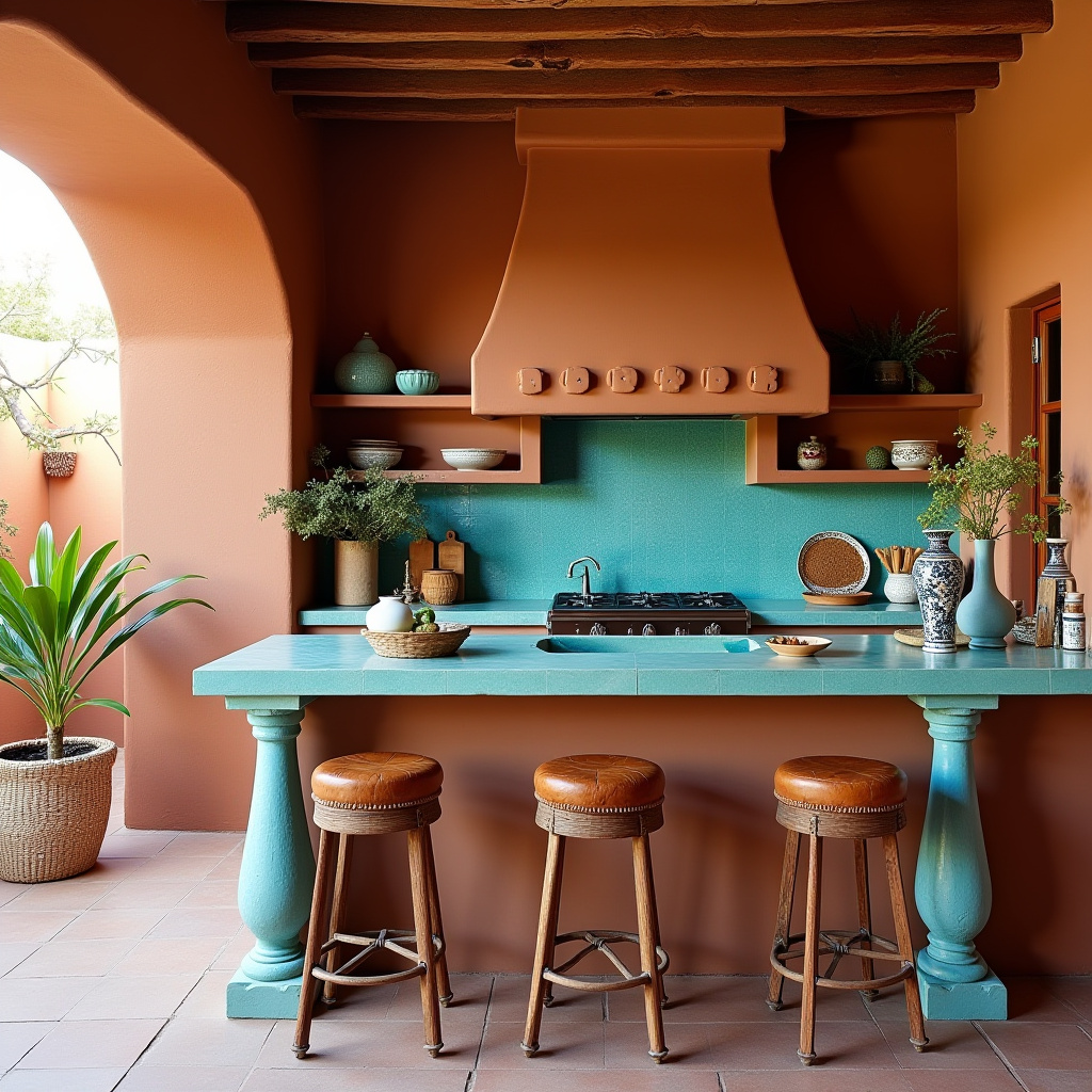 western boho kitchen 7