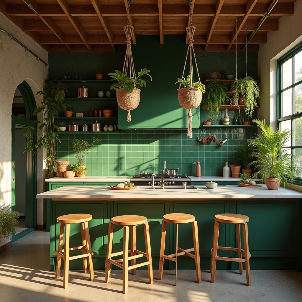 western boho kitchen ideas 14