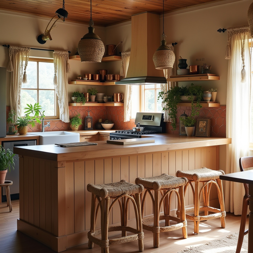 western boho kitchen ideas 2
