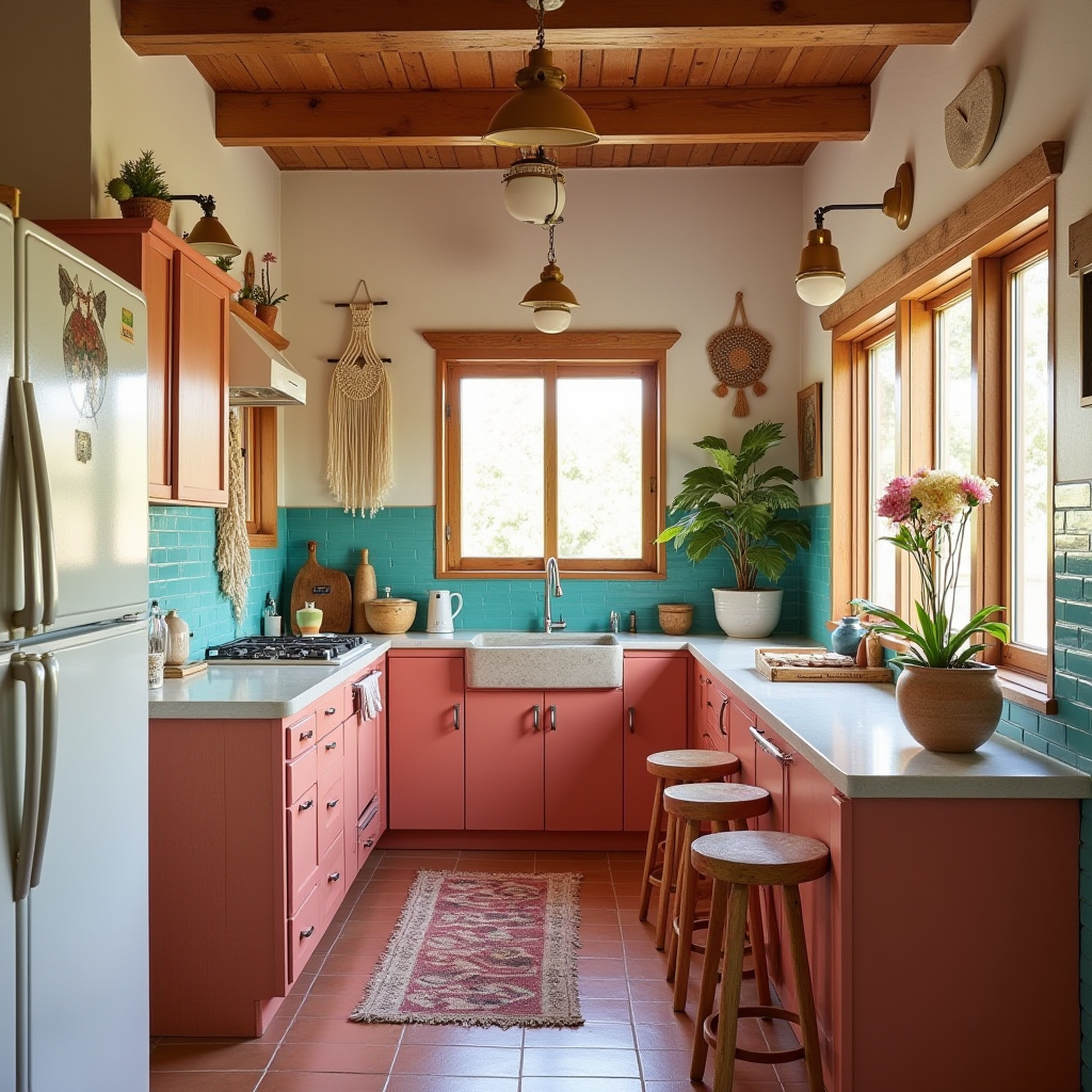 western boho kitchen ideas 25