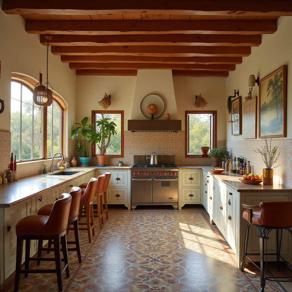 western boho kitchen ideas 36