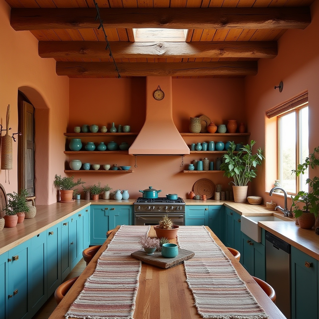 western boho kitchen ideas 5