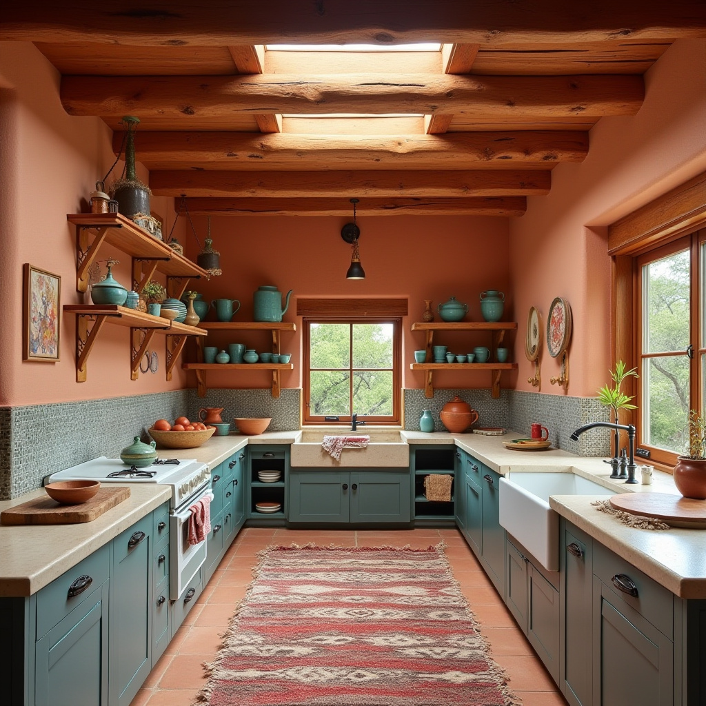 western boho kitchen ideas 6