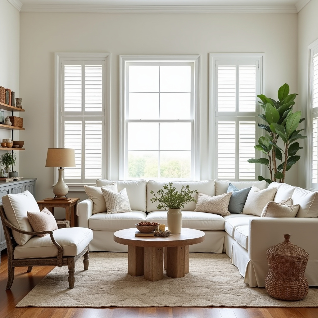 western boho living room 10