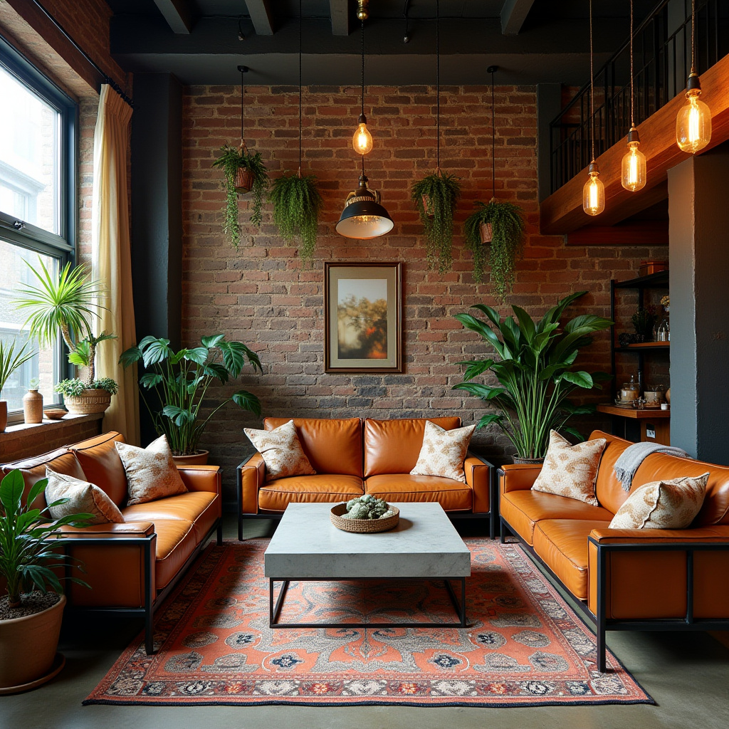 western boho living room 13