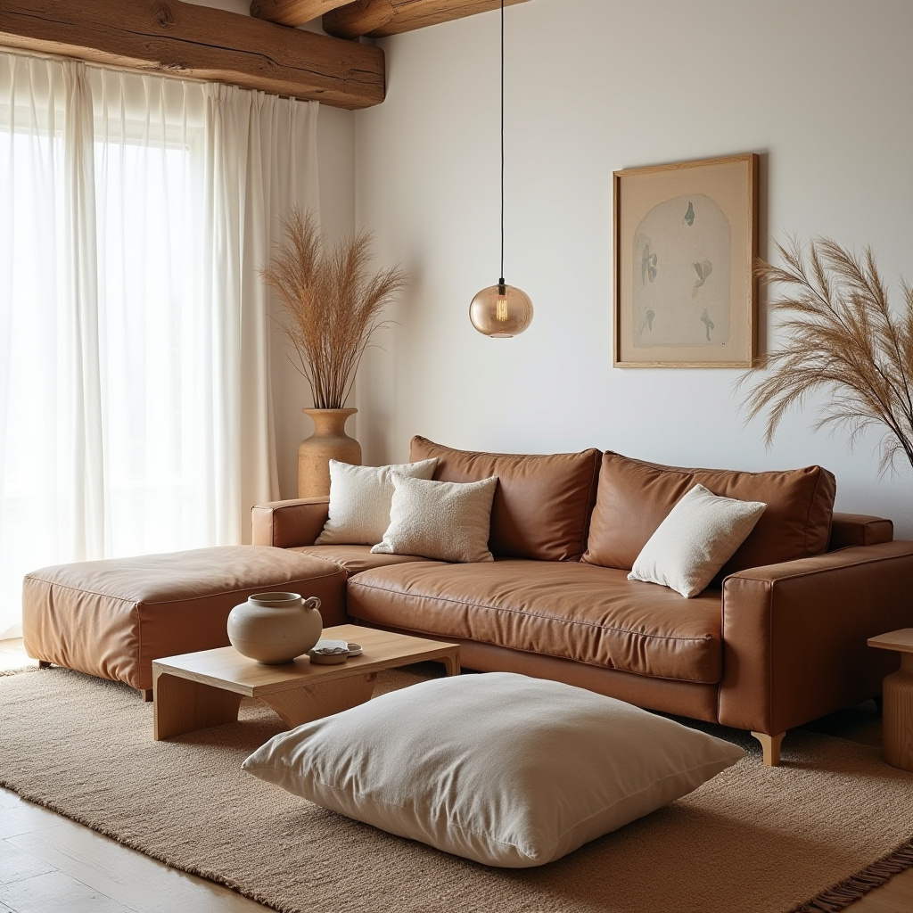 western boho living room 19