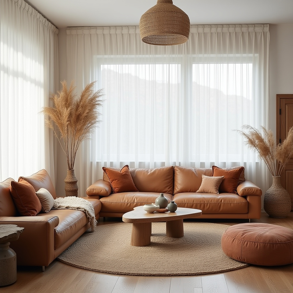 western boho living room 20
