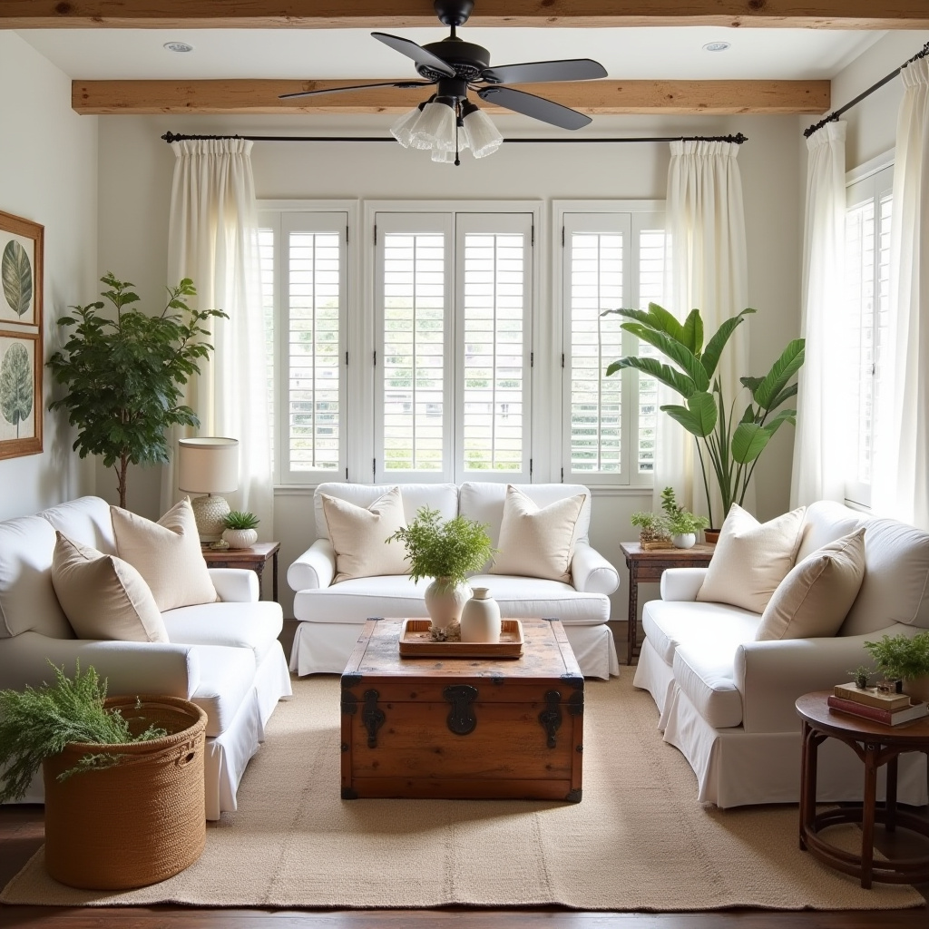western boho living room 30