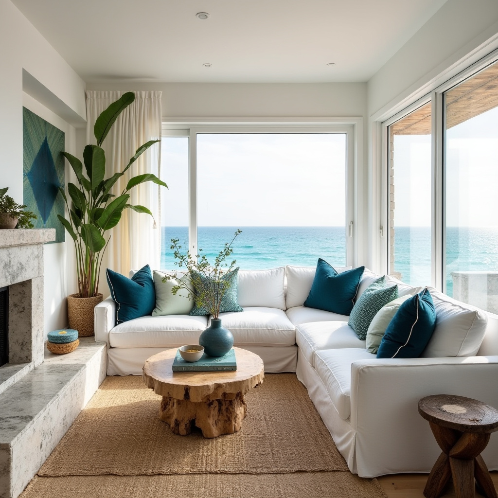 western boho living room 34