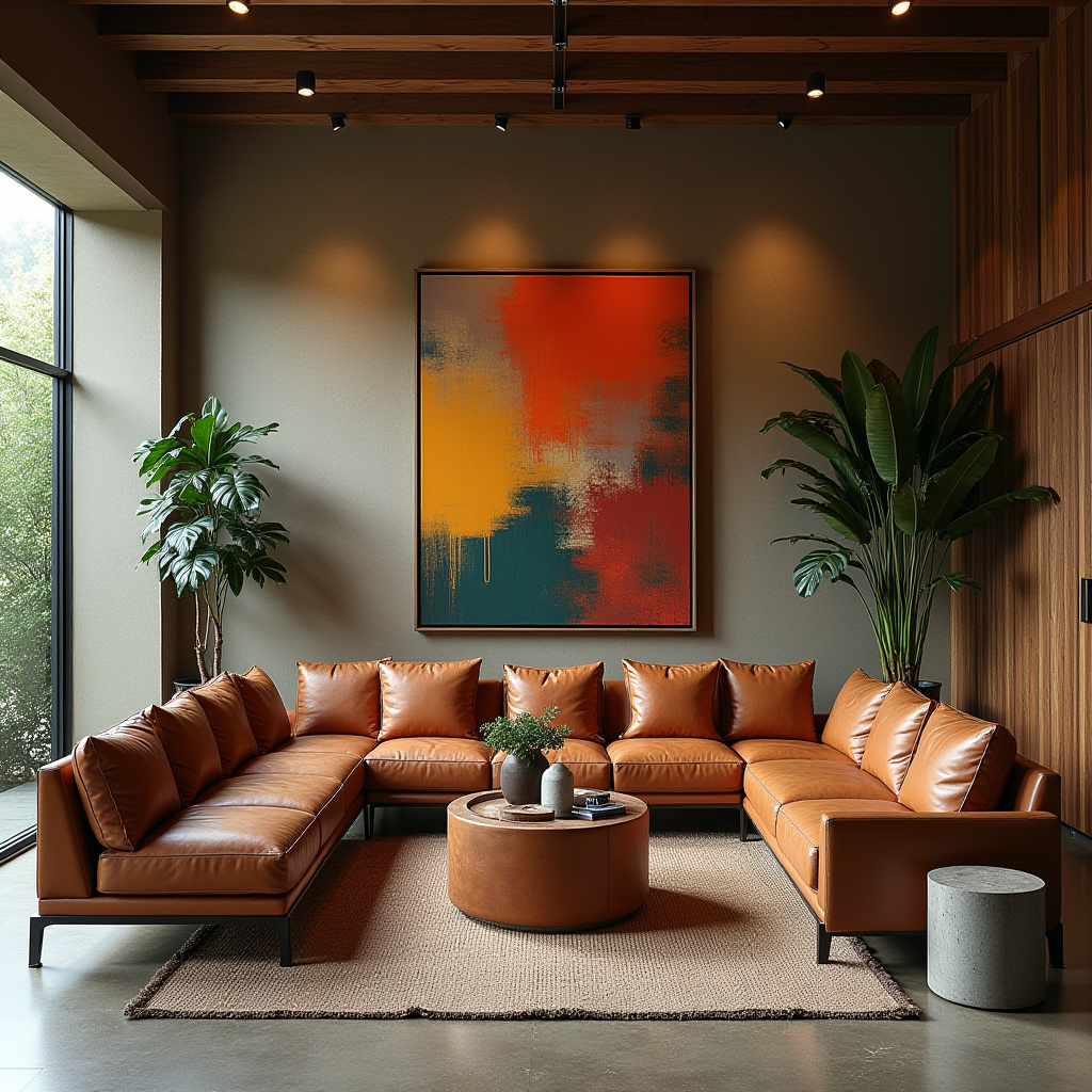 western boho living room 40