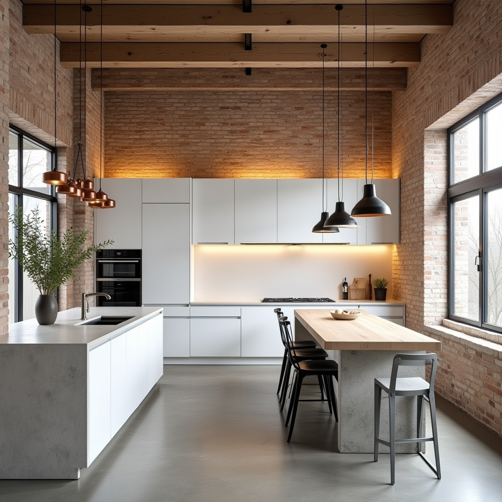 white boho kitchen 13