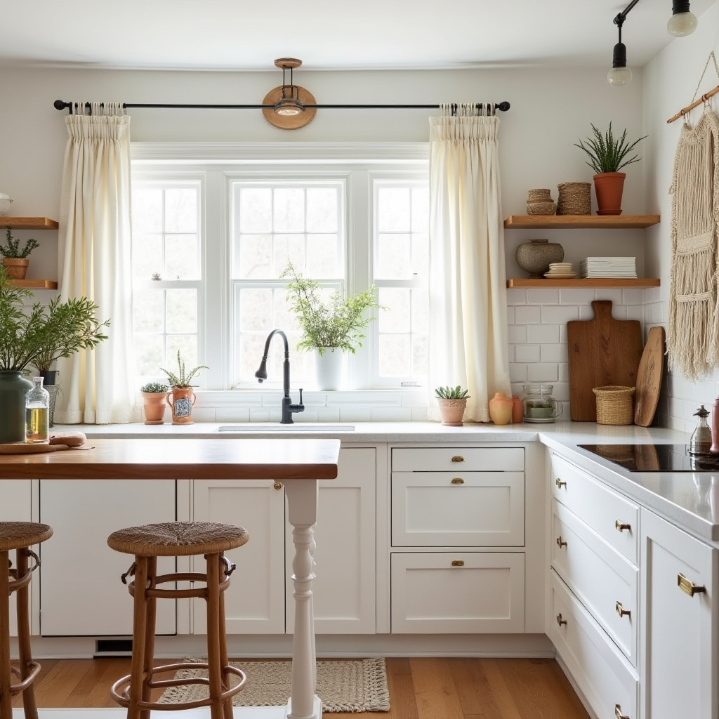 white boho kitchen 2