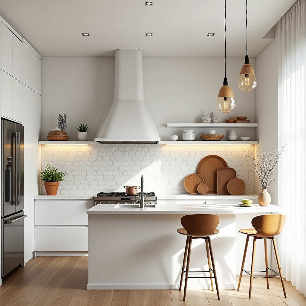 white boho kitchen 24