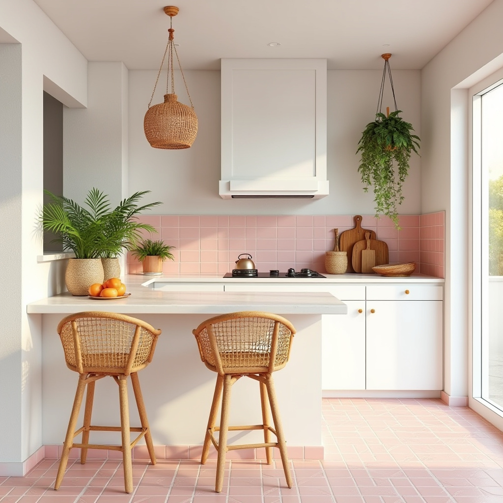 white boho kitchen 30