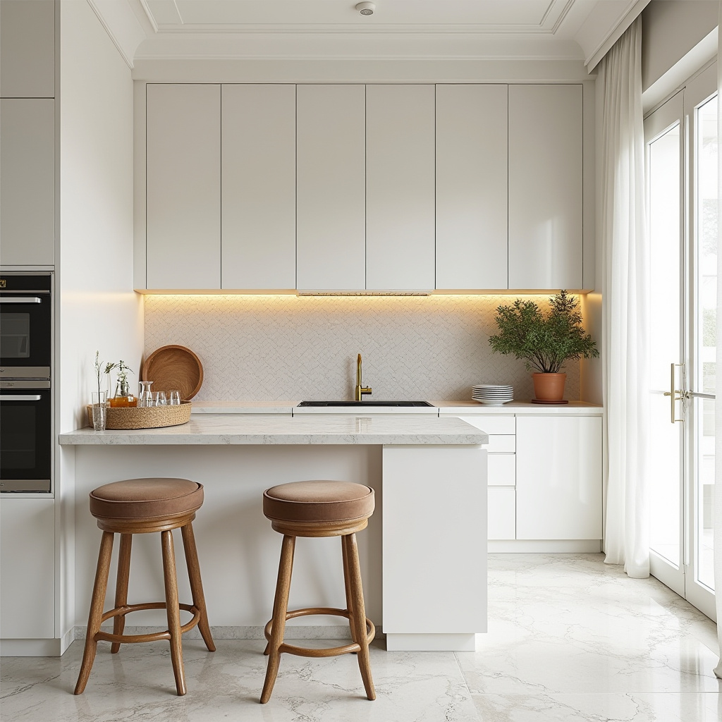 white boho kitchen 39