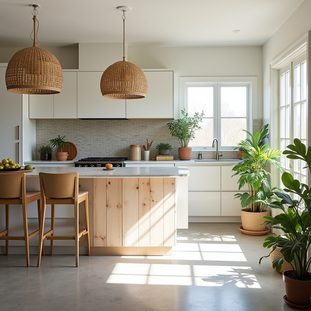 white boho kitchen 4