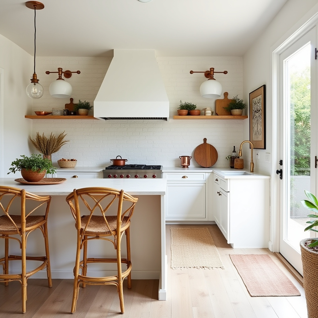 white boho kitchen 5