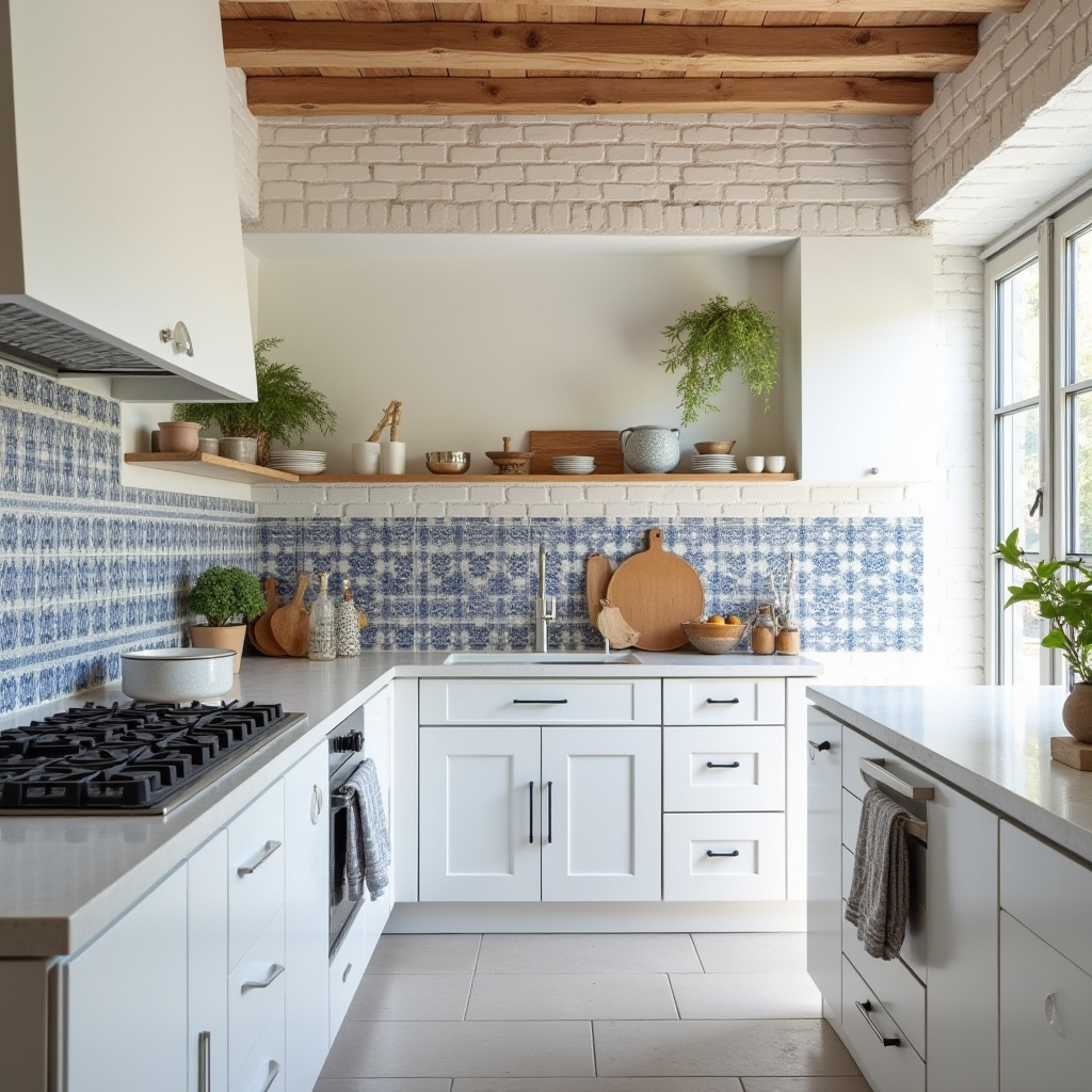 white boho kitchen 8