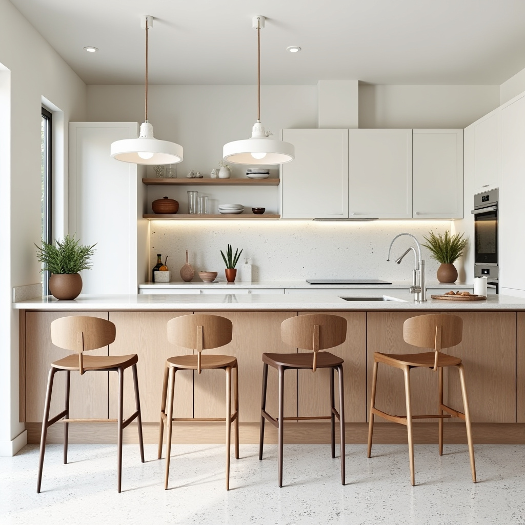 white boho kitchen ideas 23