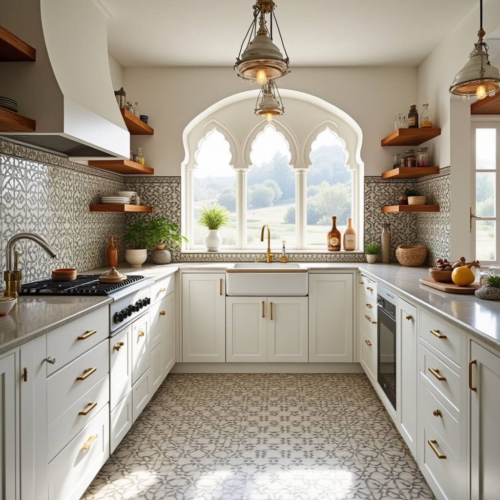 white boho kitchen ideas 27