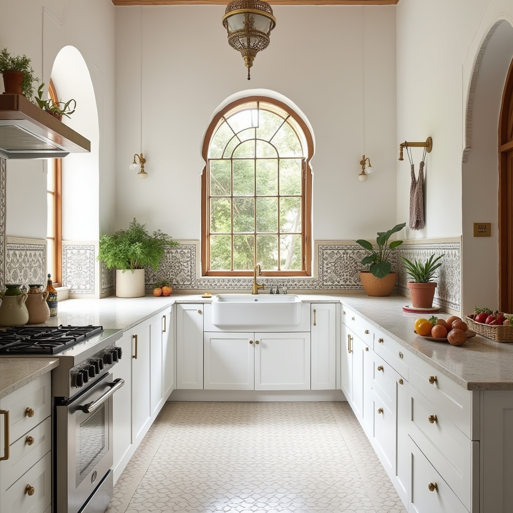 white boho kitchen ideas 28