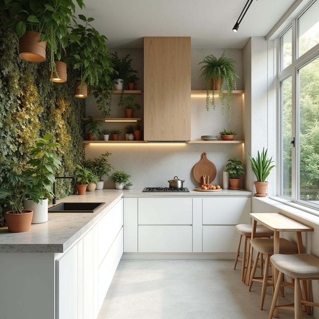 white boho kitchen ideas 30
