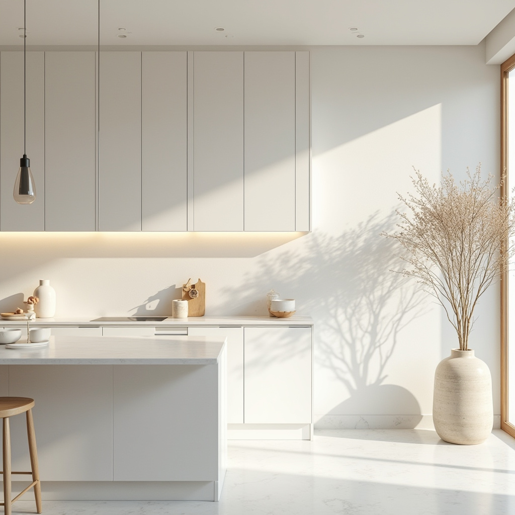 white boho kitchen ideas 35
