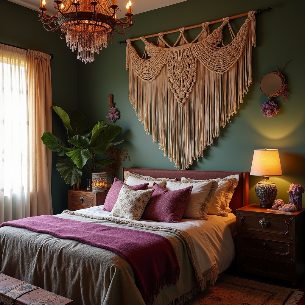 witchy boho bedroom 10