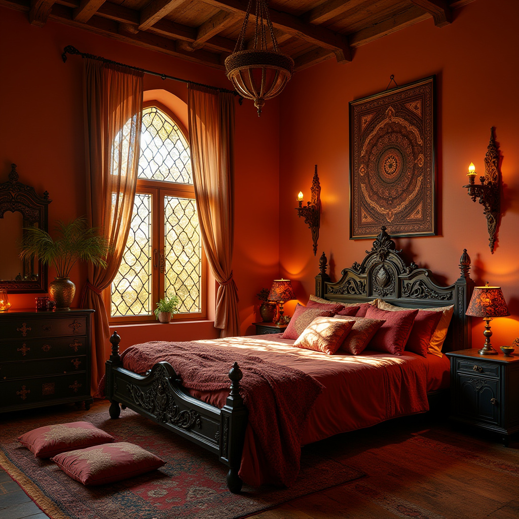 witchy boho bedroom 17