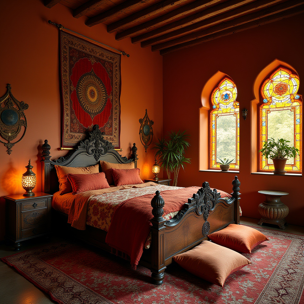 witchy boho bedroom 18