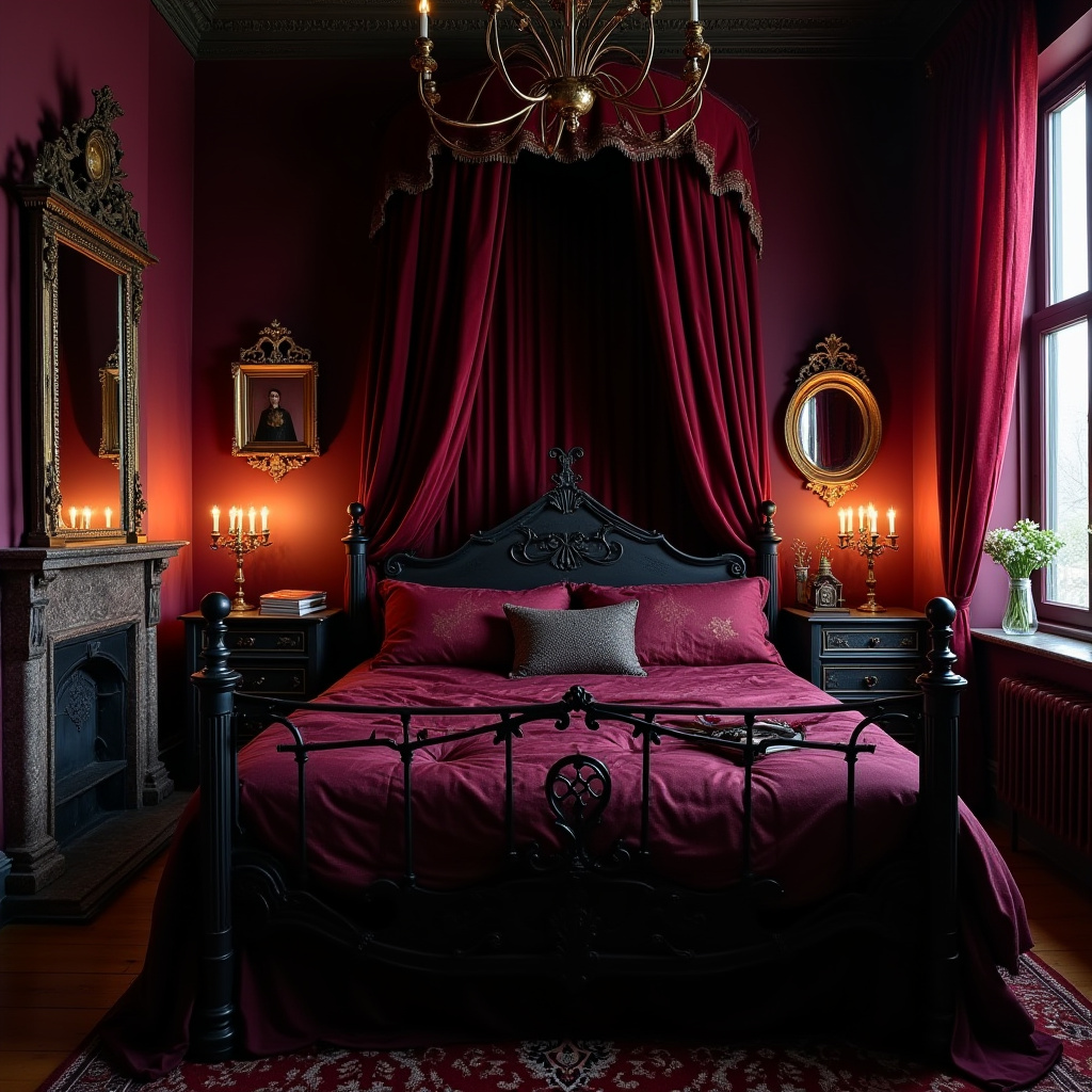 witchy boho bedroom 24