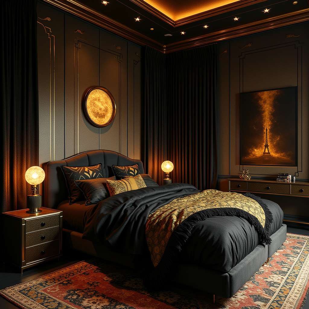 witchy boho bedroom 32