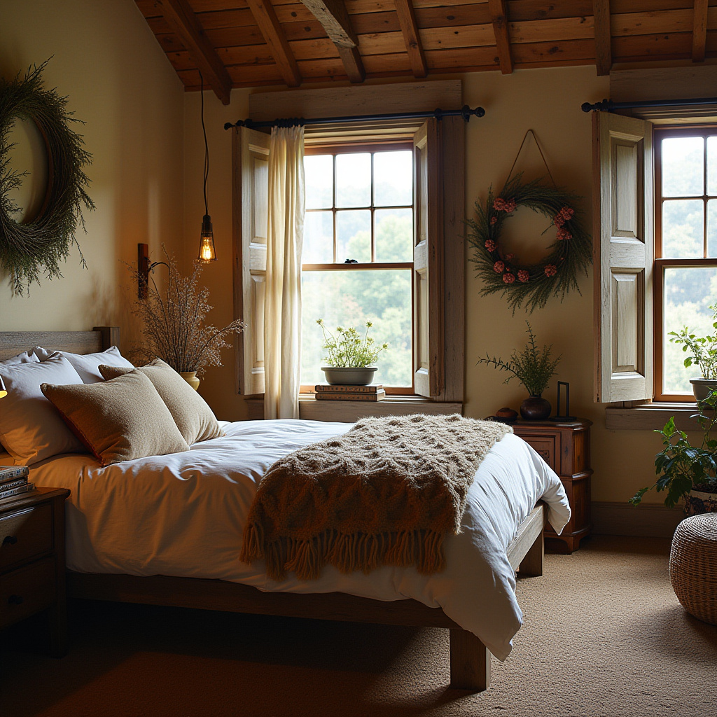 witchy boho bedroom 34
